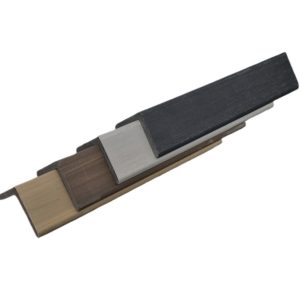 Capped L Trims For Deluxe 5 Slatted Cladding Boards 2500mm
