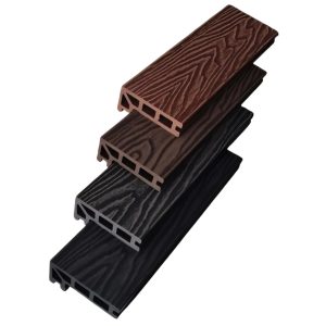 Embossed Woodgrain Composite Decking Edge Boards 3600mm