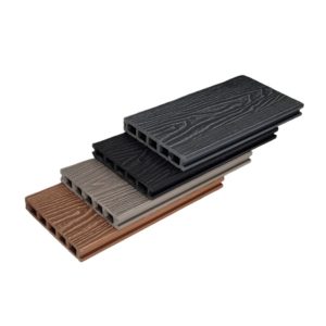 Embossed Woodgrain Composite Decking Boards 3600mm