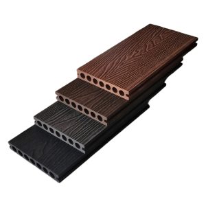 Embossed Woodgrain Composite Decking Boards 3600mm (Round Hole)