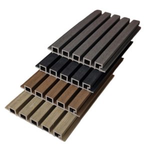 Deluxe Capped 5 Slatted Composite Cladding Boards 2500mm